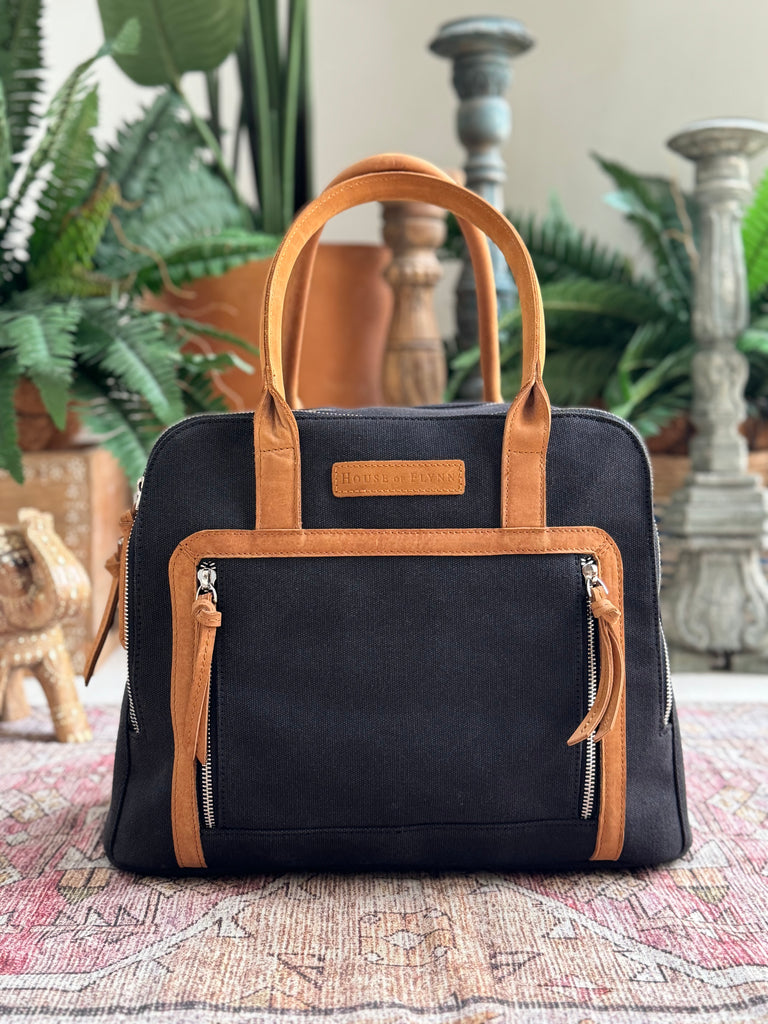 Luna Bag - Black Canvas