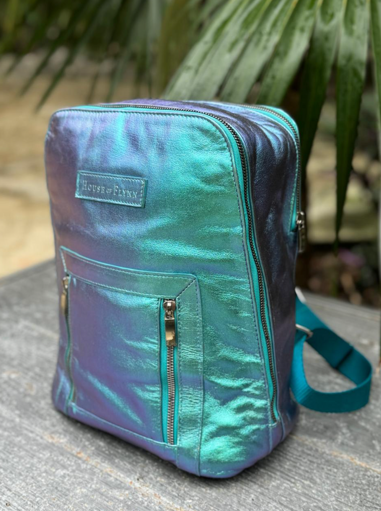 Mini Olivia - Mermaid Lagoon Color Shift Leather