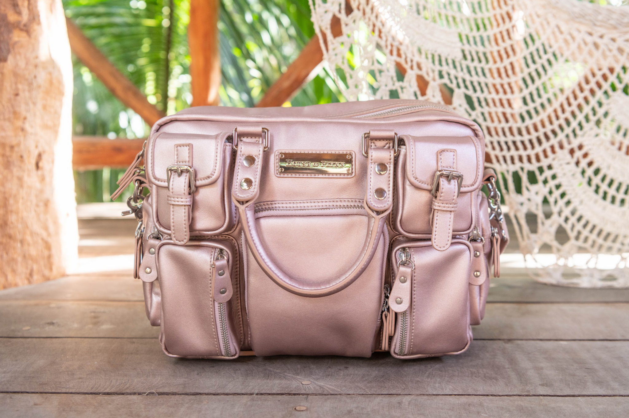 Rose gold camera bag sale